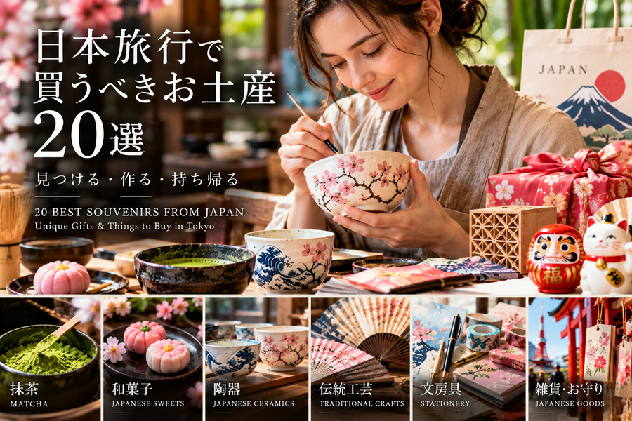 日本旅行で買うべきお土産20選｜ 東京で見つかる人気・穴場・特別なギフト