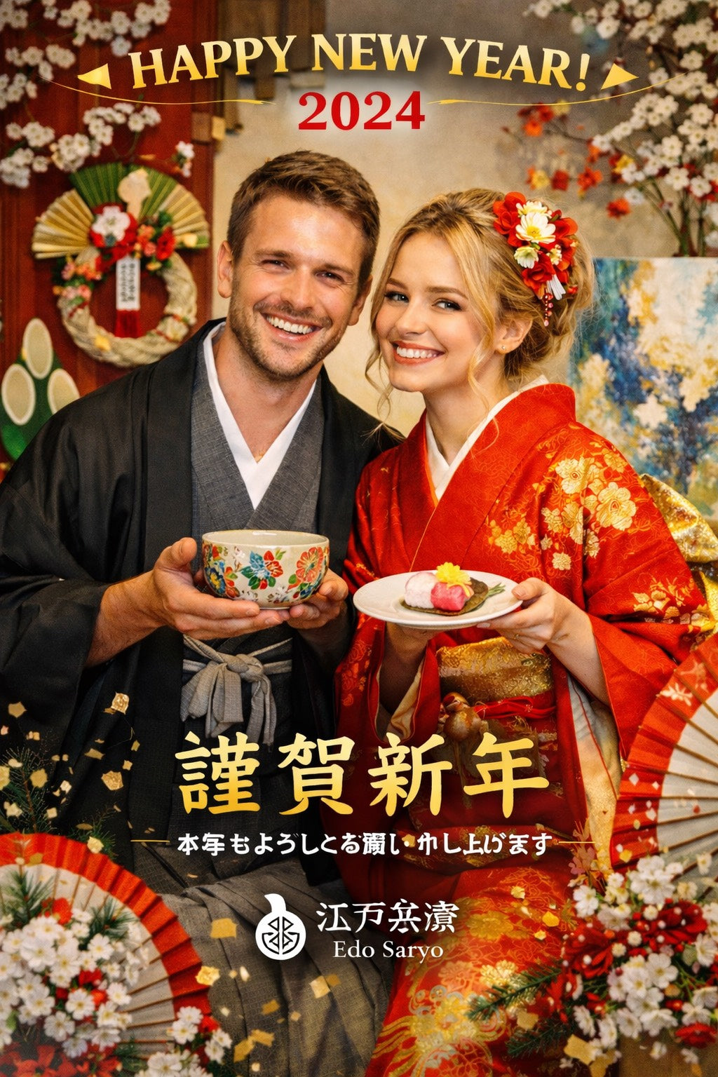 🍵 新しい一年を、静かなお茶の時間から。  ― 江戸茶寮で体験する「つくる・味わう・感じる」日本文化 ―