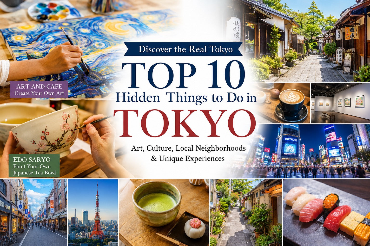 Top 10 Hidden Things to Do in Tokyo