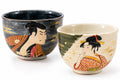【平日】 江戸茶寮　抹茶碗プレミアムプラン｜渋谷で抹茶碗絵付け・抹茶・和菓子体験｜記念日・日本文化体験