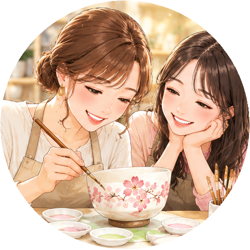 江戸茶寮の茶器作品例